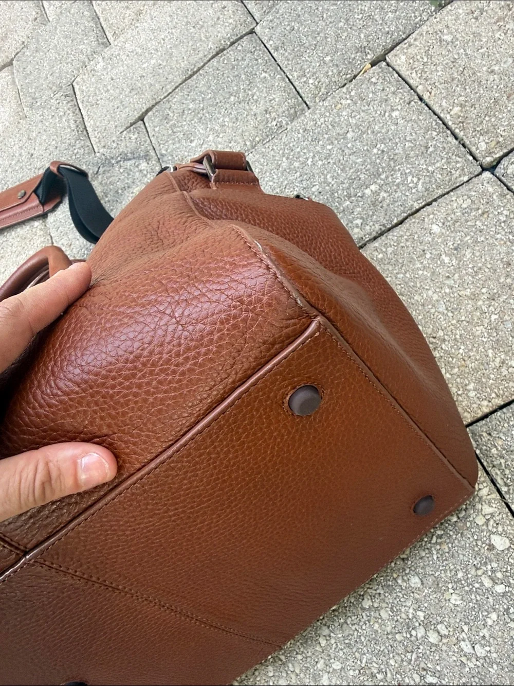 Cole Haan premium cognac